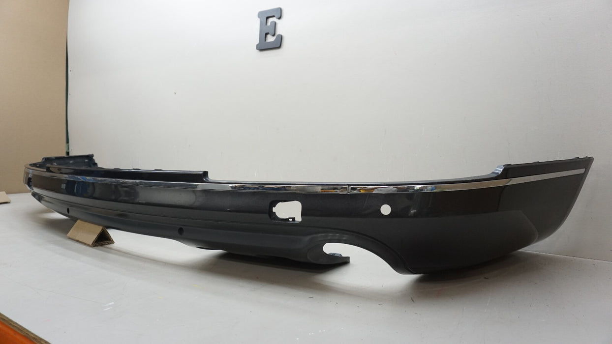 2010-2015 AUDI Q7 REAR LOWER BUMPER COVER PANEL W/ SENSOR HOLE OEM 4L0807521AH