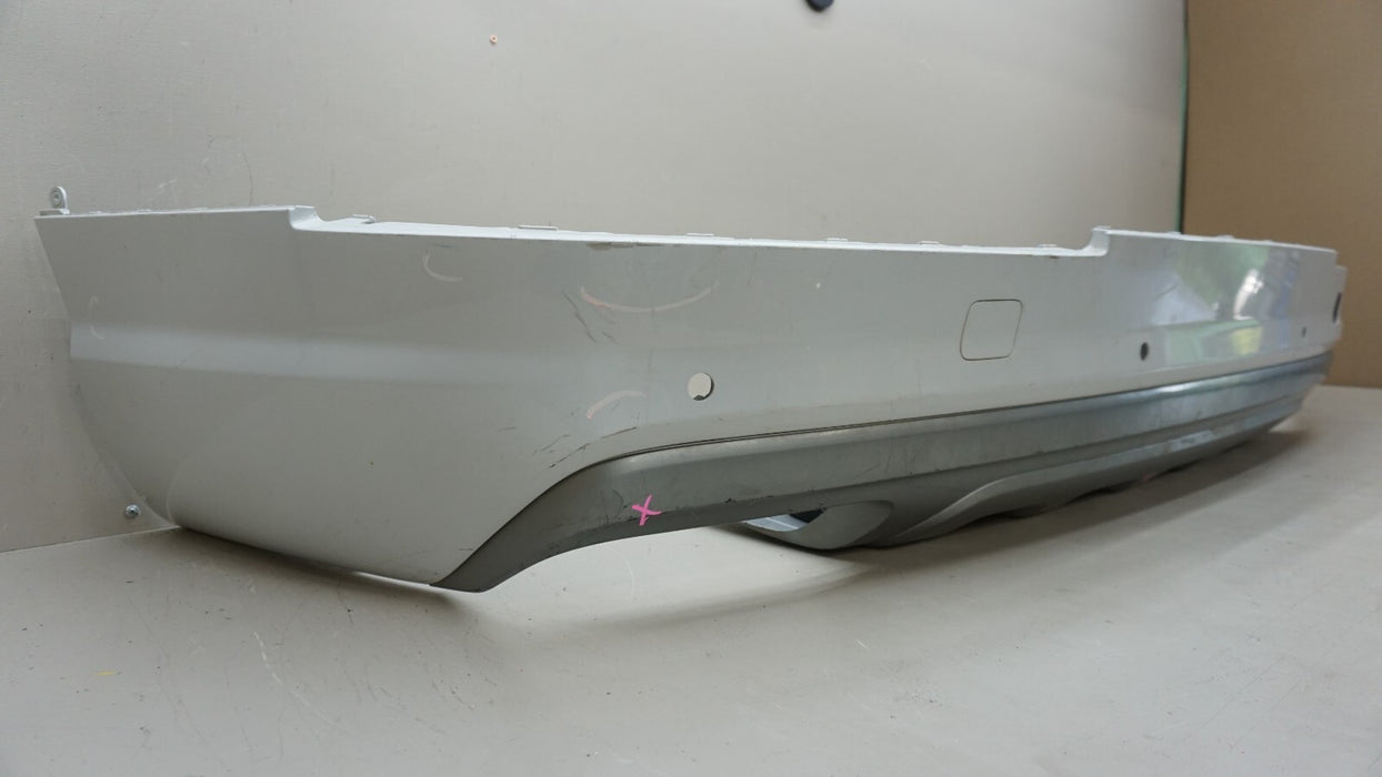 2017-2019 AUDI Q7 REAR LOWER BUMPER COVER W/ SPOILER VALANCE PANEL OEM 4M0807521