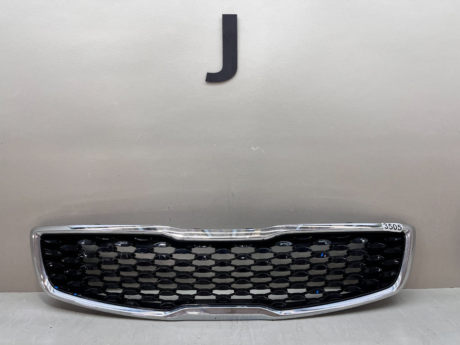 2017-2018 KIA FORTE UPPER FRONT GRILLE GRILL 86351-B0010 OEM