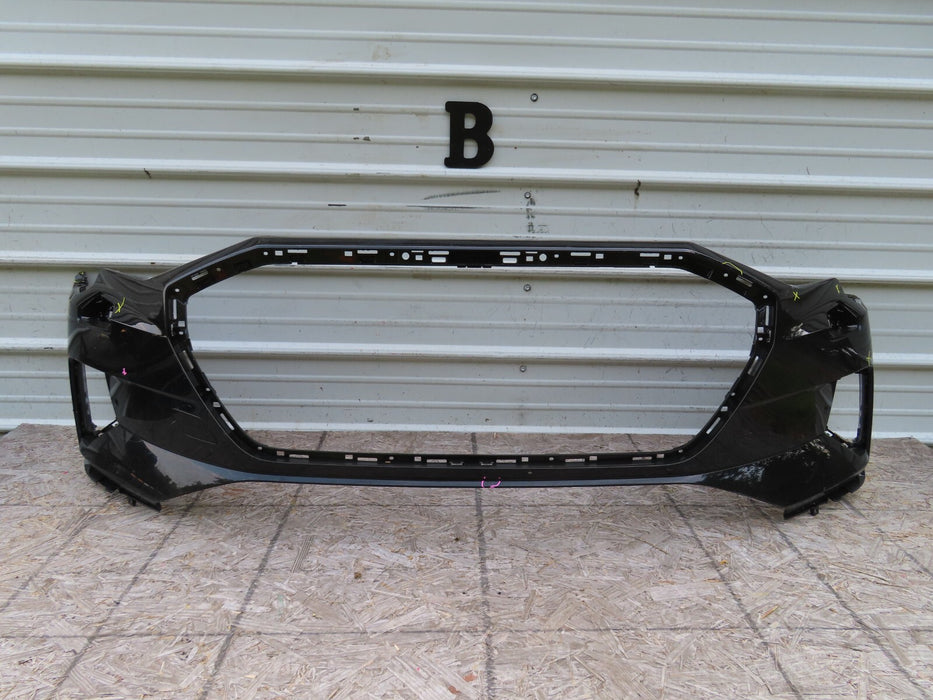 2021 AUDI E-TRON QUATTRO PREMIUM PLUS FRONT BUMPER COVER PANEL OEM 4KE807437