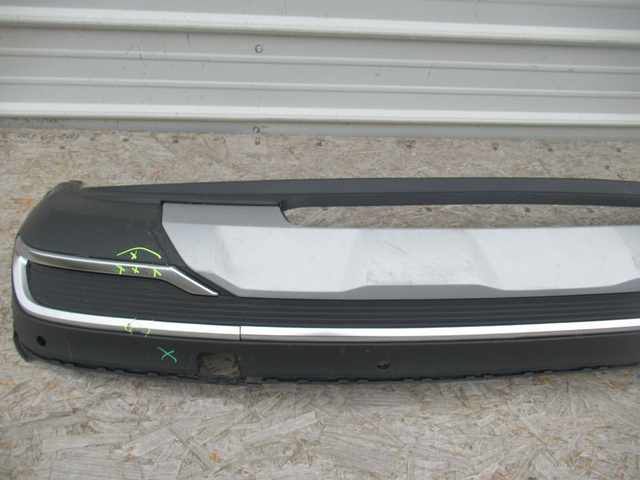 2017-2019 AUDI Q7 REAR LOWER BUMPER COVER PANEL VALANCE DIFFUSER FACTORY OEM