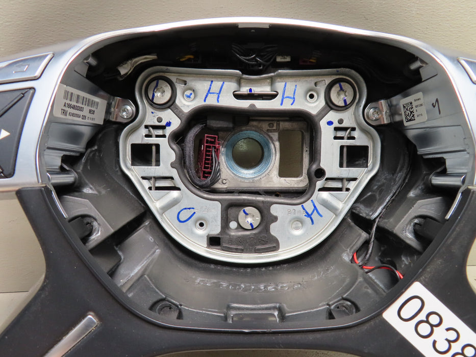 2012 2015 MERCEDES ML350 W166 STEERING WHEEL W/PADDLE SHIFTS OEM