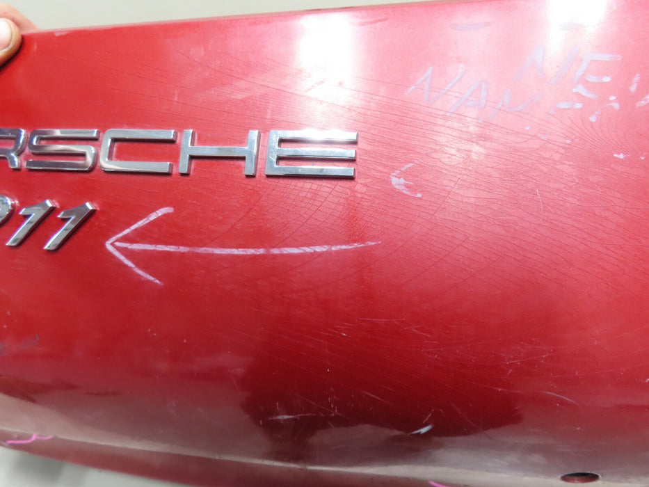 2013-2016 PORSCHE 911 CARRERA REAR BUMPER COVER W/ LOWER VALANCE OEM 991505411