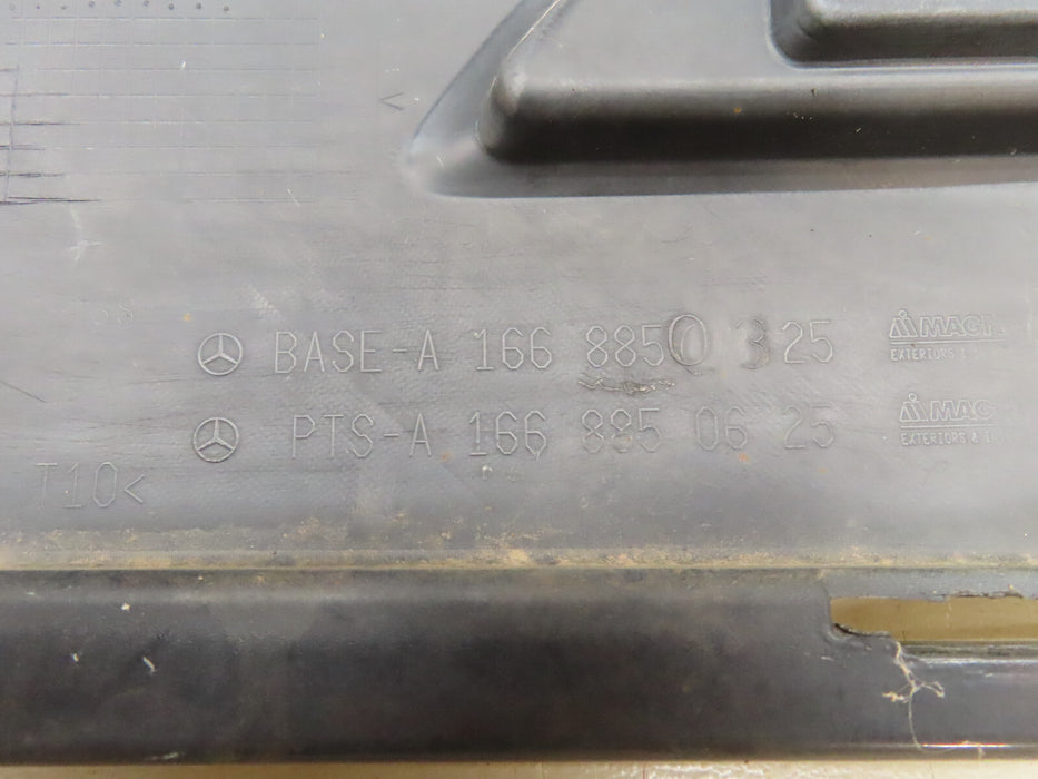 2012-2015 MERCEDES-BENZ ML350 W166 REAR BUMPER COVER OEM A1668850325