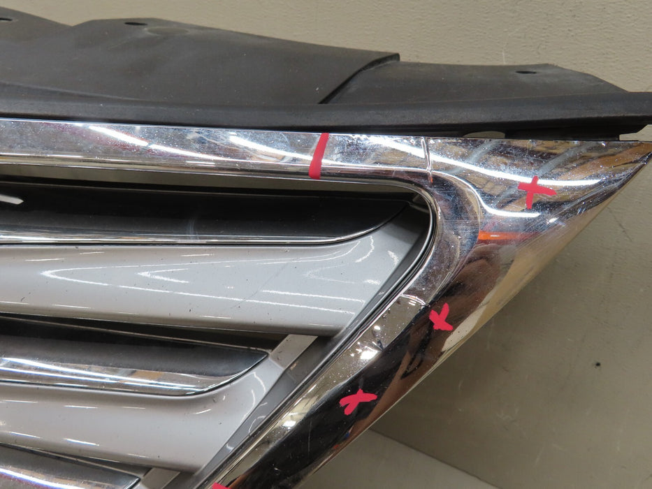 2012-2014 HYUNDAI AZERA FRONT UPPER BUMPER GRILLE W/ EMBLEM OEM 86350-3V000