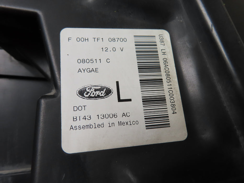 2011 2012 2013 2014 FORD EDGE HALOGEN LEFT LH HEADLIGHT LAMP OEM