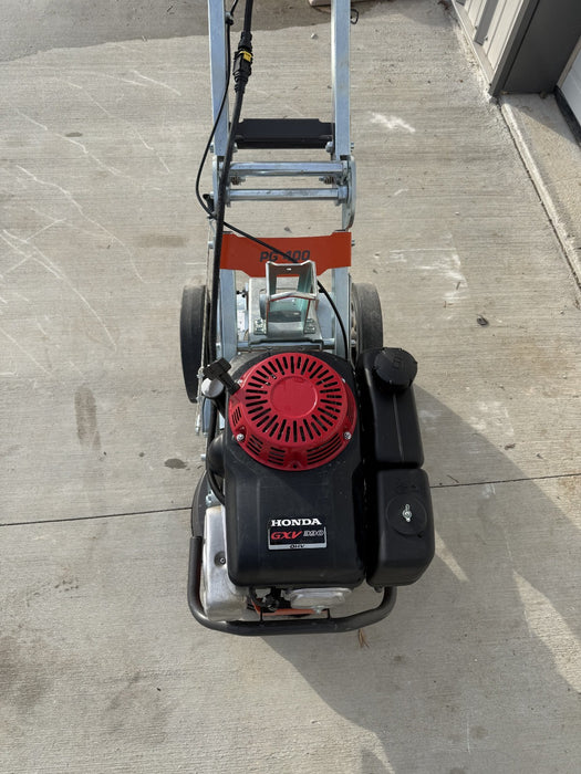 HUSQVARNA PG400 GAS FLOOR GRINDER POLISHER HONDA GXV390 GREAT CONDITION