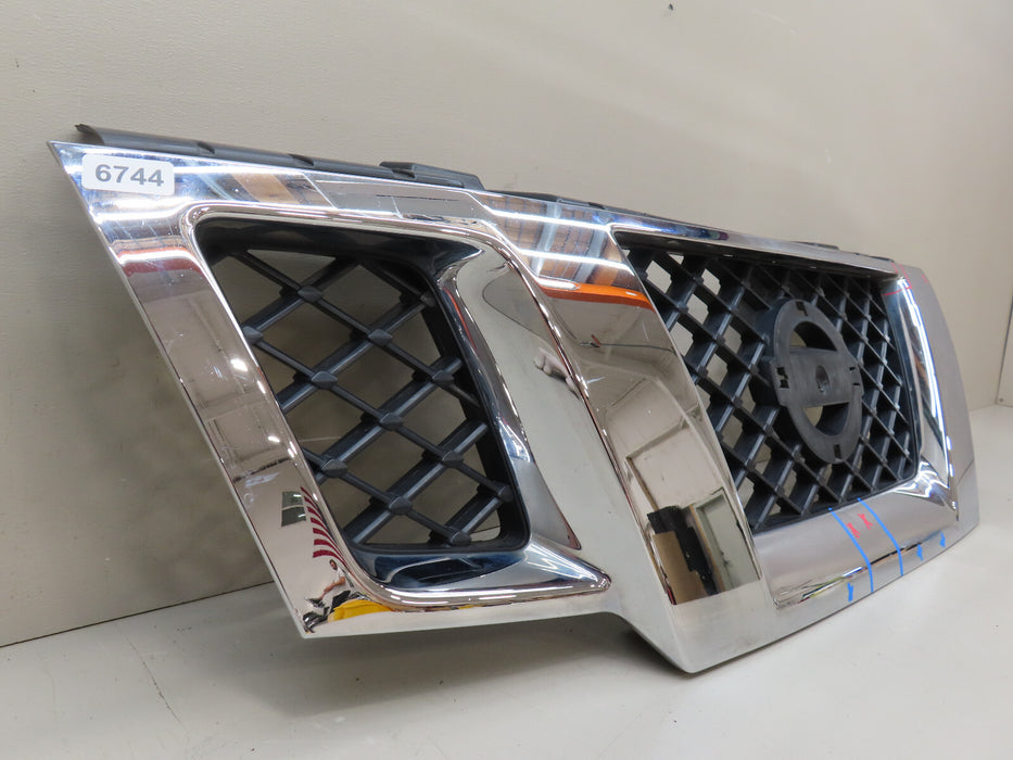 2009-2017 NISSAN FRONTIER FRONT UPPER RADIATOR GRILLE GRILL OEM, P#62310-ZL00B