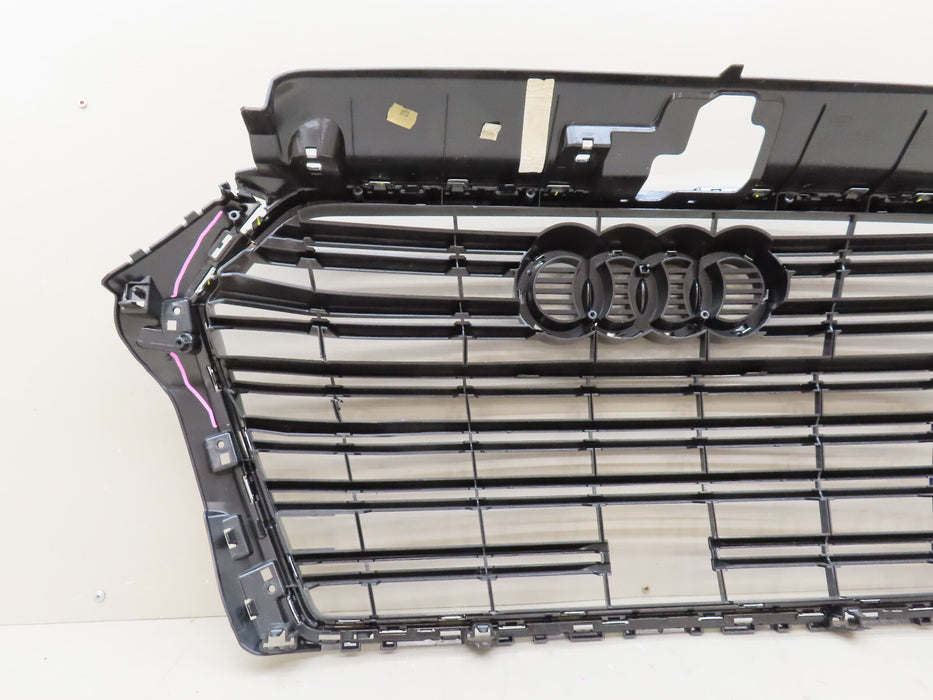 2017-2020 AUDI A3 FRONT BUMPER UPPER RADIATOR GRILLE GRILL OEM 8V5.853.651