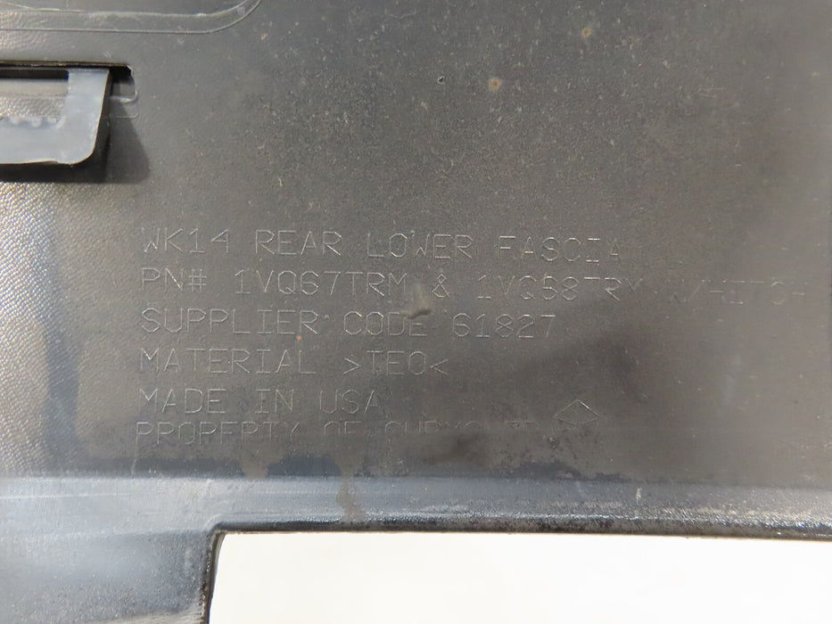 2011-2020 JEEP GRAND CHEROKEE REAR LOWER BUMPER VALANCE OEM