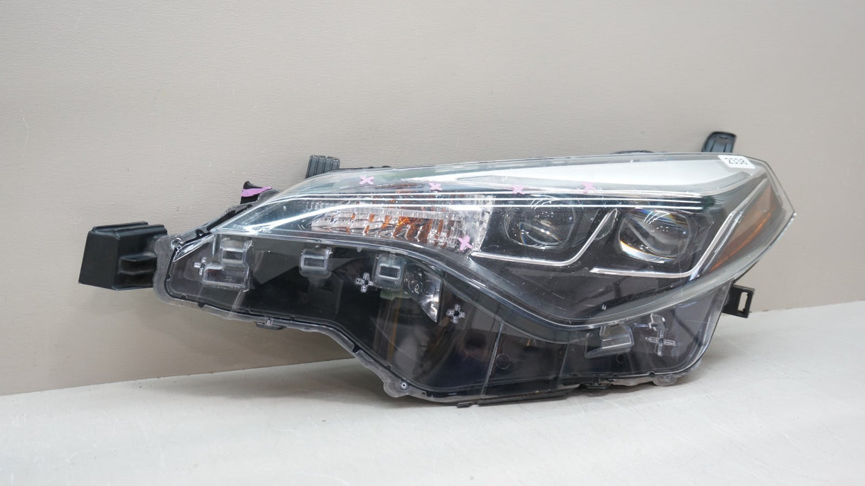 2017-2019 TOYOTA COROLLA FRONT LEFT DRIVER SIDE LED HEADLIGHT OEM