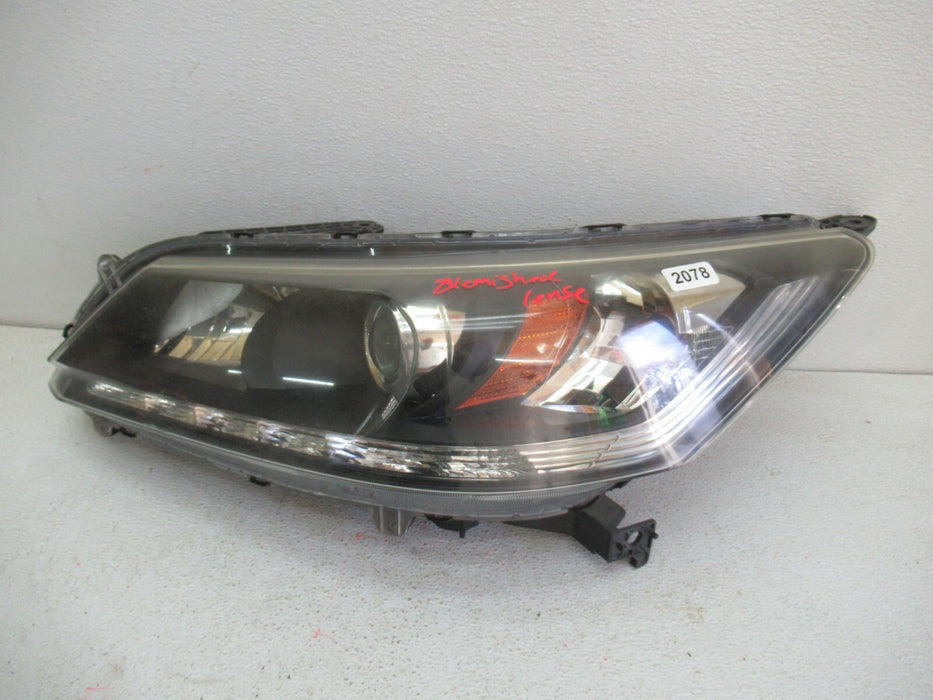 2014 - 2015 HONDA ACCORD FRONT LEFT DRIVER SIDE HEADLIGHT HEADLAMP OEM