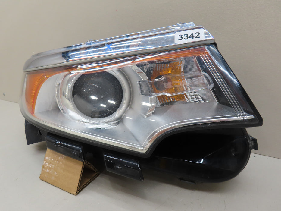 2011-2014 FORD EDGE FRONT RIGHT SIDE HEADLIGHT HALOGEN OEM
