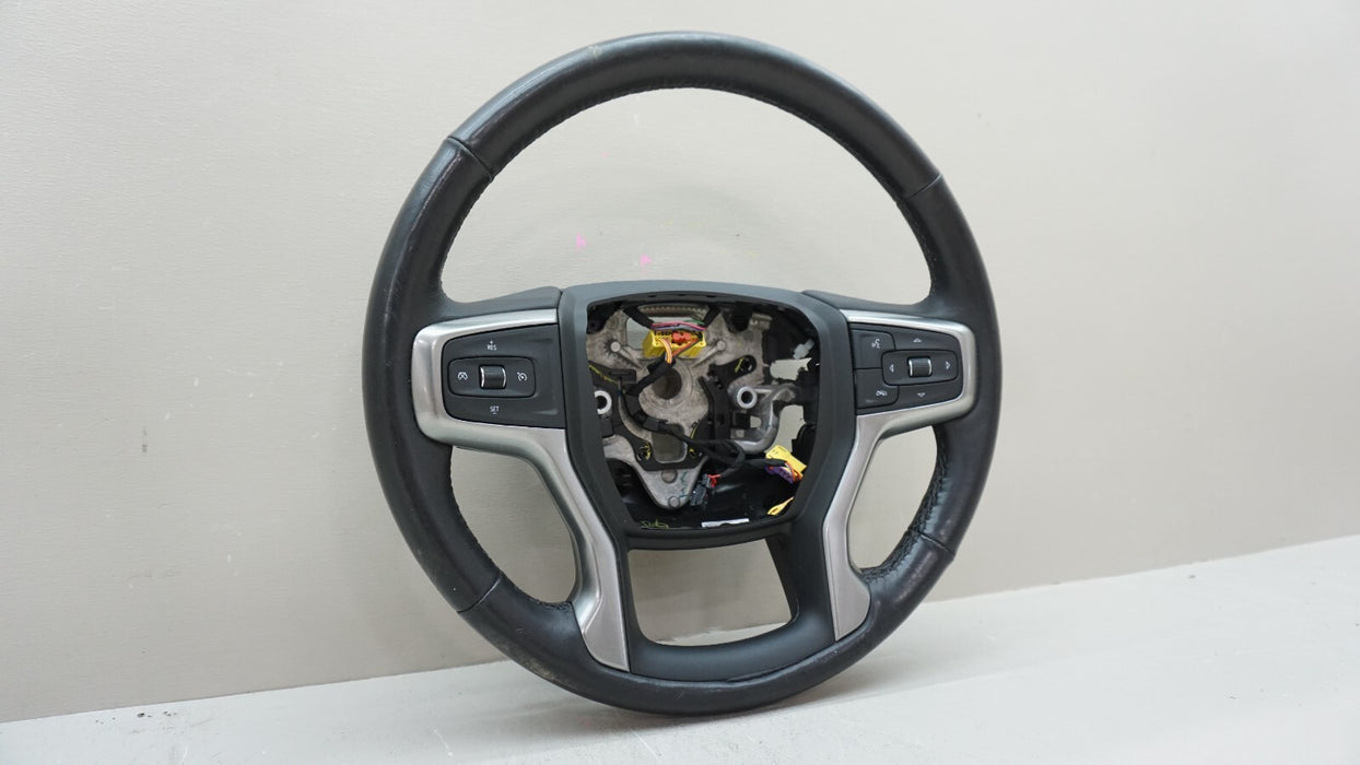 2019-2023 CHEVROLET SILVERADO TAHOE SUBURBAN GMC SIERRA STEERING WHEEL OEM