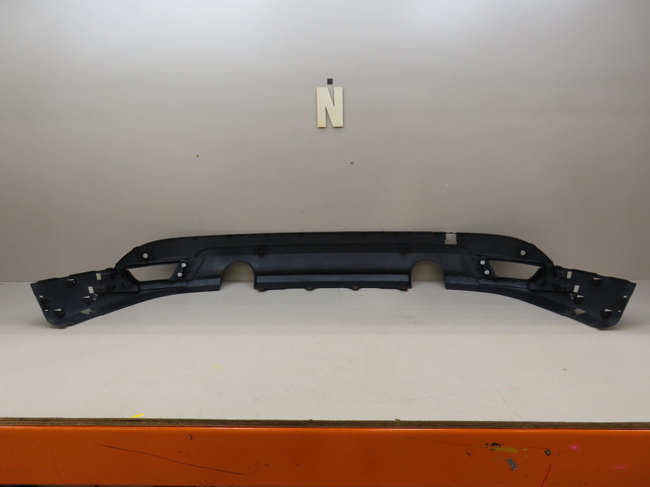 2017-2020 JAGUAR F-PACE X761 REAR BUMPER LOWER COVER W/SENSOR HOLES OEM