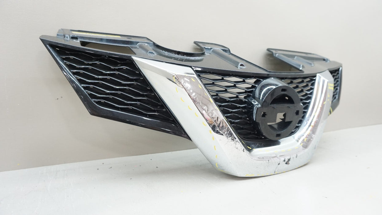 2014-2016 NISSAN ROGUE FRONT UPPER BUMPER RADIATOR GRILLE OEM 62310 9TA1A