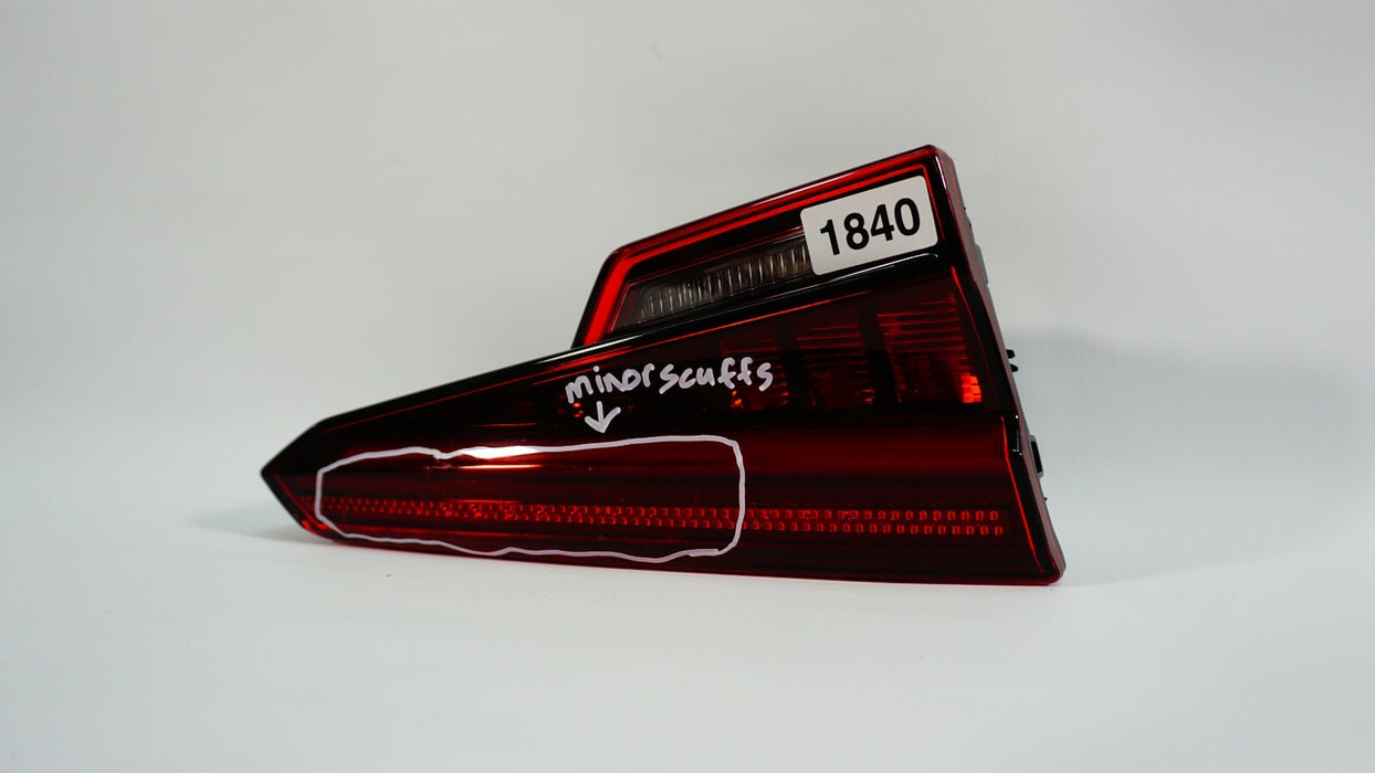 2017-2019 AUDI A4 S4 REAR LEFT DRIVER SIDE TRUNK INNER TAIL LIGHT LAMP OEM