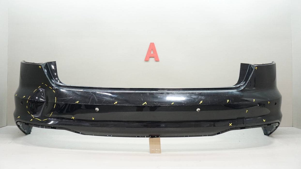 2017-2019 AUDI A4 S LINE REAR BUMPER COVER PANEL OEM 8W5807511M