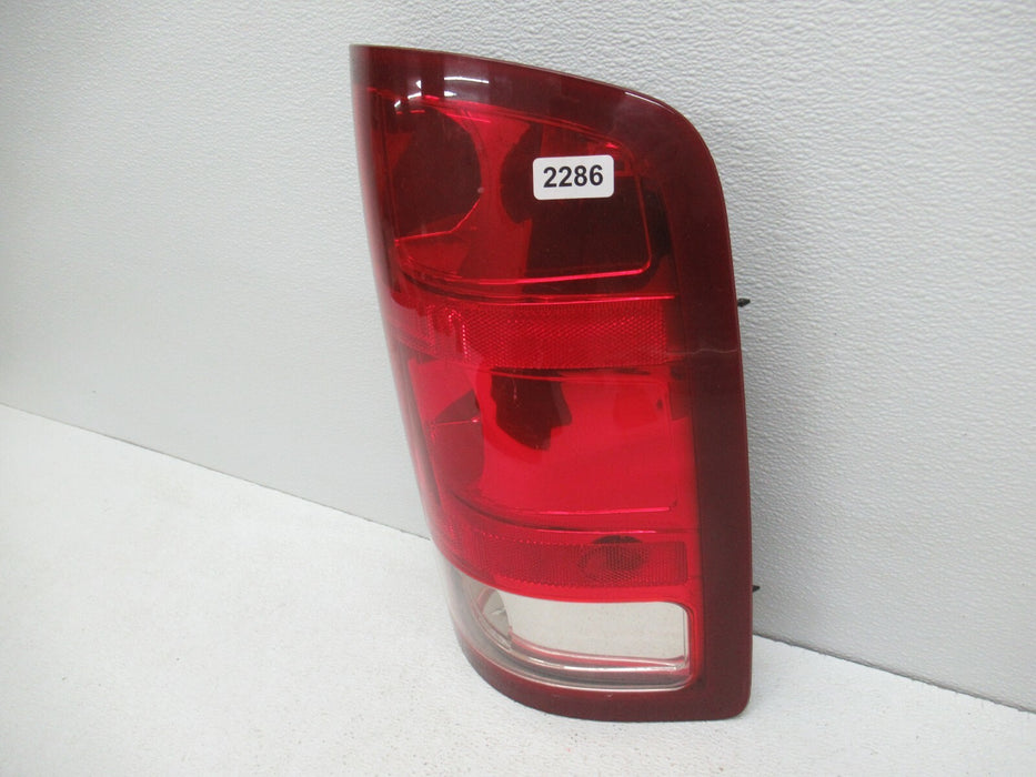 2007-2014 CHEVROLET SILVERADO REAR LEFT DRIVER SIDE OUTER TAIL LIGHT LAMP OEM