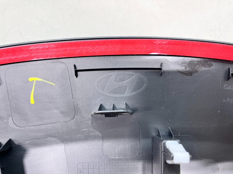2022-2024 HYUNDAI SANTA CRUZ LH DRIVER REAR BUMPER FLARE GARNISH K5F32-AC5S0 OEM