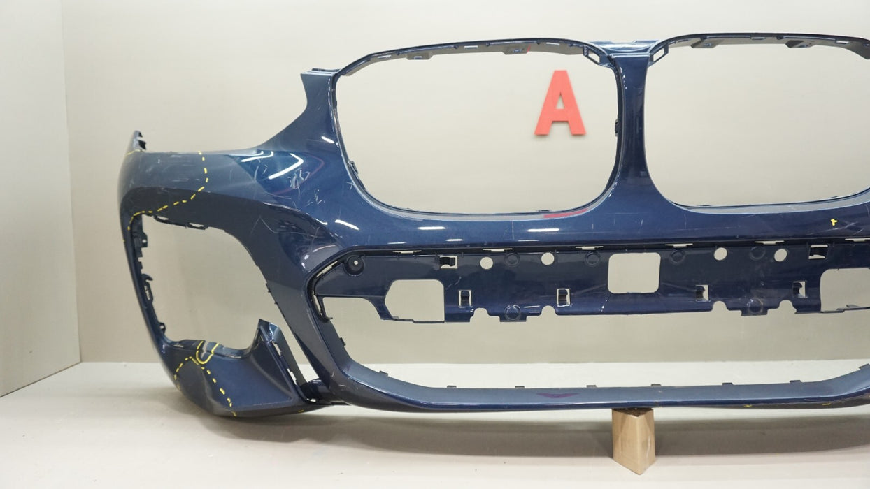 2018-2021 BMX X3 X4 M-SPORT FRONT BUMPER COVER PANEL OEM 5111139605-14