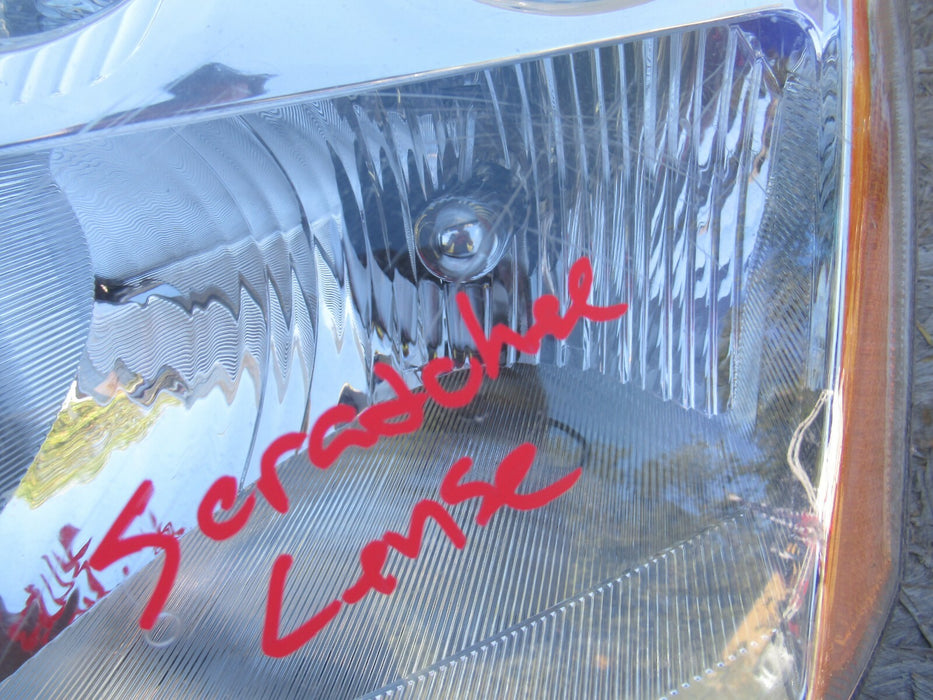 2007-2009 NISSAN SENTRA FRONT LEFT DRIVER SIDE HEADLIGHT LIGHT LAMP HALOGEN OEM