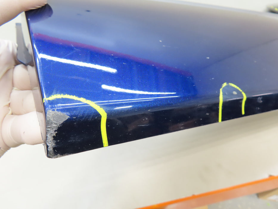 2020-2023 HYUNDAI SANTA FE REAR LEFT DRIVER SIDE DOOR MOLDING OEM