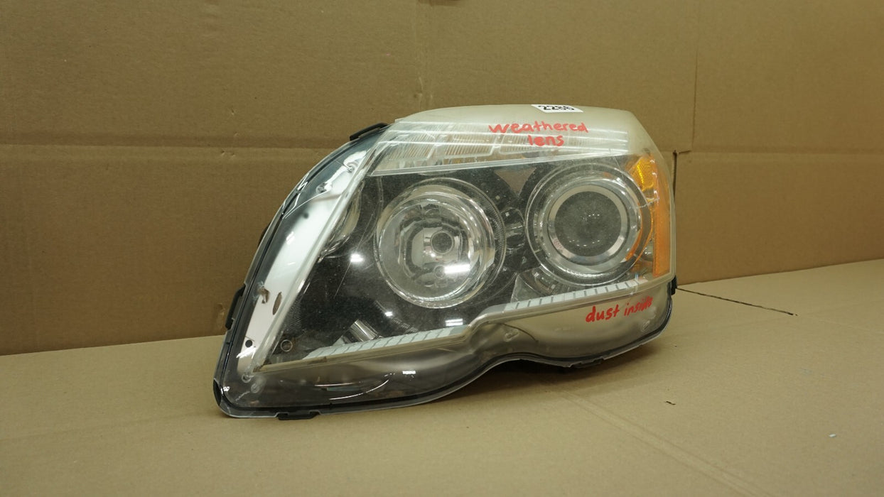 2010-2012 MERCEDES BENZ X204 GLK350 FRONT LEFT DRIVER SIDE HEADLIGHT HALOGEN OEM