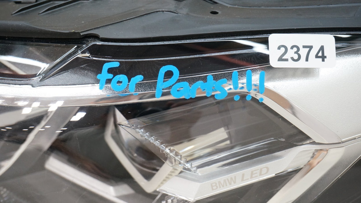 *FOR PARTS*2022-2024 BMW X3 X4 G01 G02 FRONT LEFT DRIVERS SIDE HEADLIGHT LED OEM