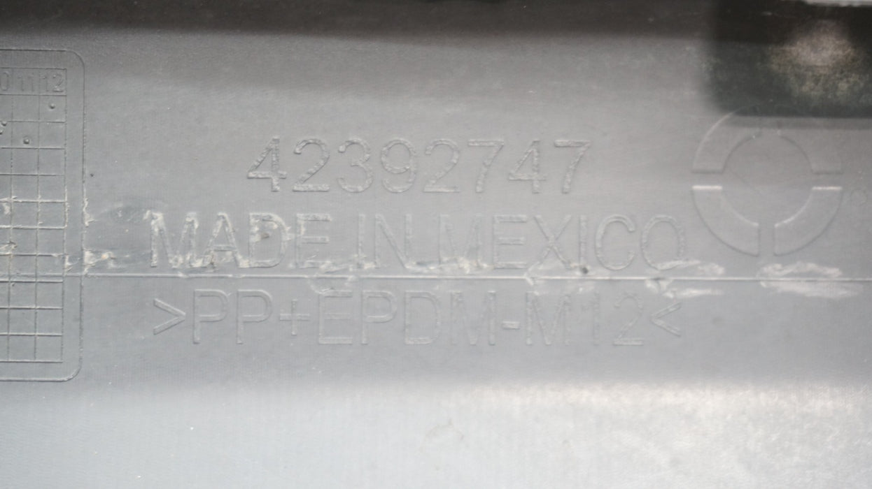 2017-2021 CHEVROLET TRAX REAR LOWER BUMPER VALANCE COVER OEM 42392747