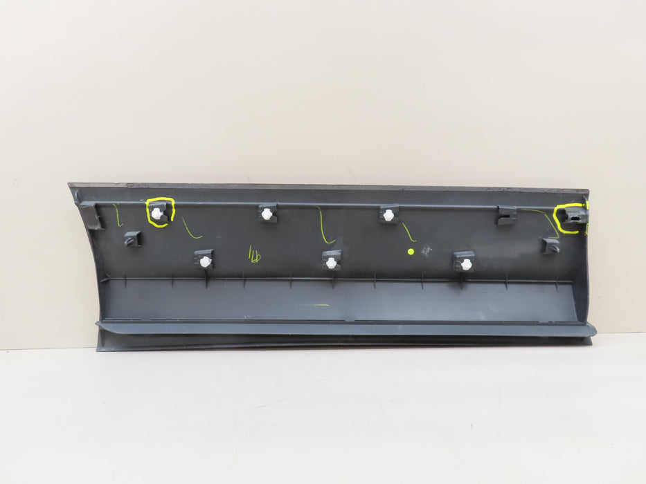 2018-2024 VOLKSWAGEN TIGUAN REAR LEFT DRIVER SIDE LOWER DOOR MOLDING OEM