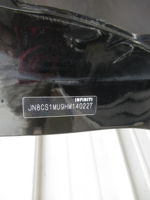 2014-2017 INFINITI QX70 REAR BUMPER COVER PANEL W/ PARK SENSORS HOLES OEM