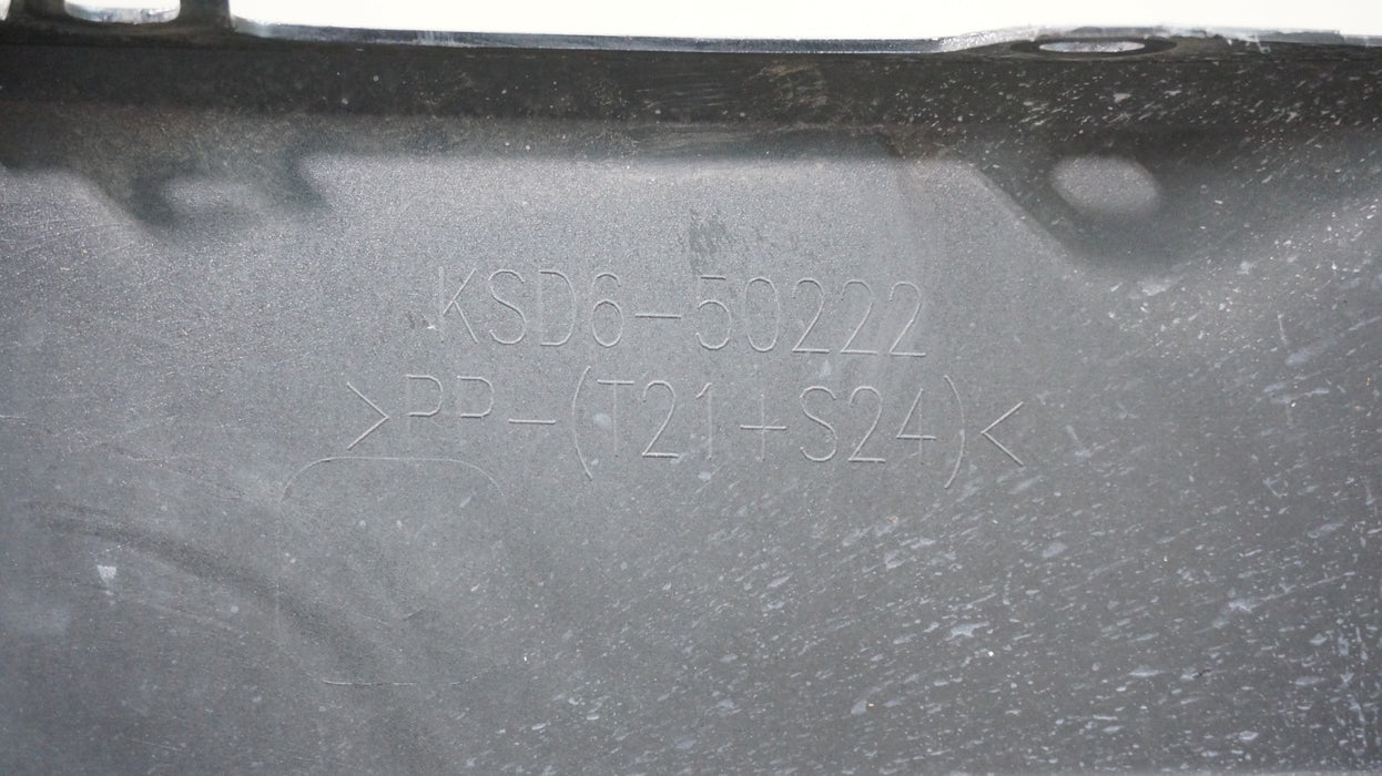 2022-2024 MAZDA CX-5 REAR LOWER BUMPER VALANCE COVER KSD6-50222 OEM