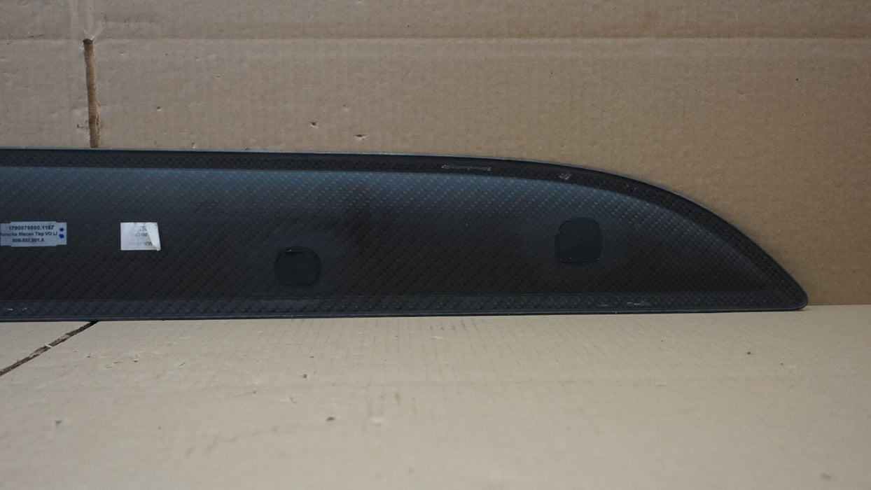 2015-2019 PORSCHE MACAN FRONT LEFT DRIVER SIDE LOWER DOOR MOLDING TRIM OEM