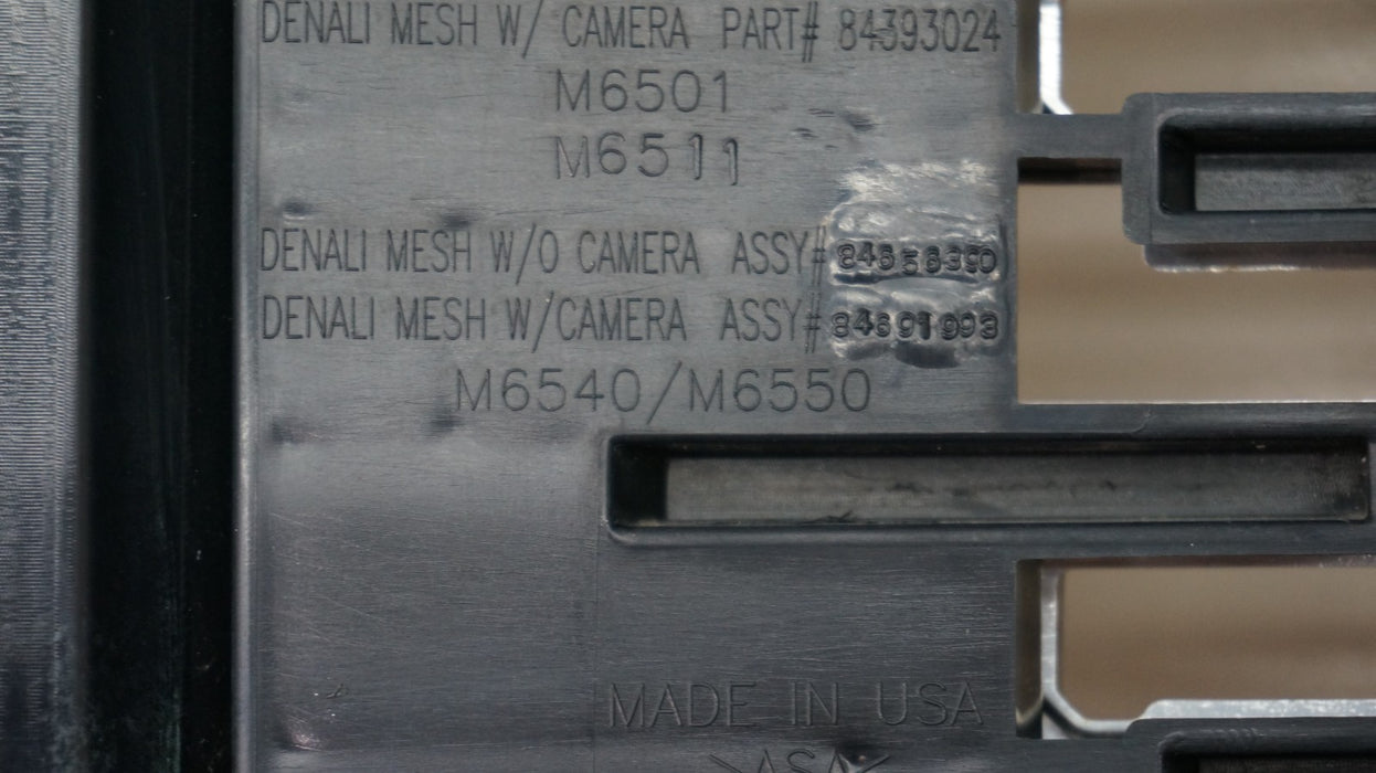 2020-2023 GMC SIERRA 2500HD 3500HD FRONT RADIATOR GRILLE GRILL 84656390 OEM