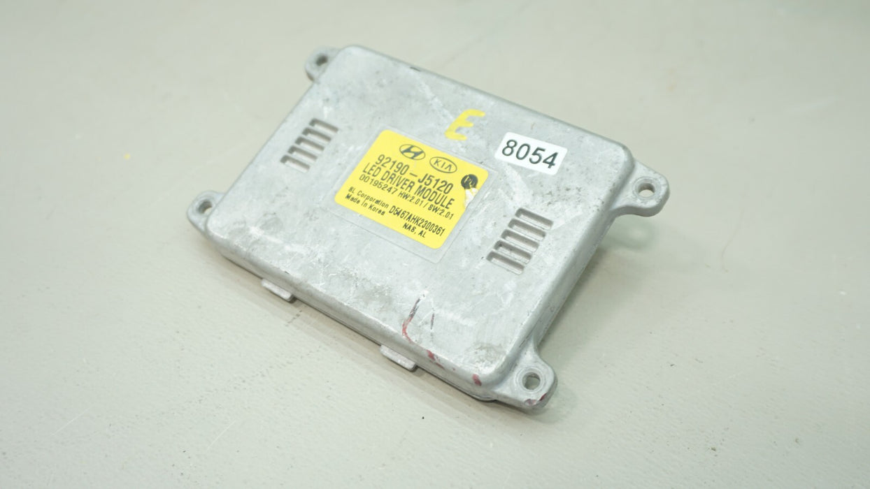 2018-2023 KIA STINGER LEFT DRIVERS SIDE LED HEADLIGHT COMPUTER MODULE OEM