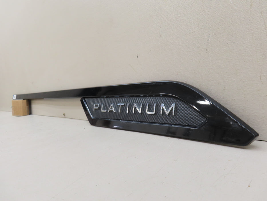 2022-2023 TOYOTA TUNDRA PLATINUM FRONT RIGHT PASSENGER SIDE DOOR MOLDING OEM