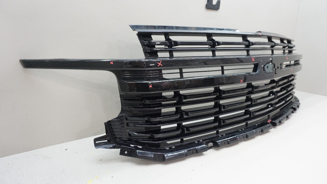 2021-2023 CHEVROLET TAHOE SUBURBAN FRONT RADIATOR GRILLE GRILL OEM 84639388