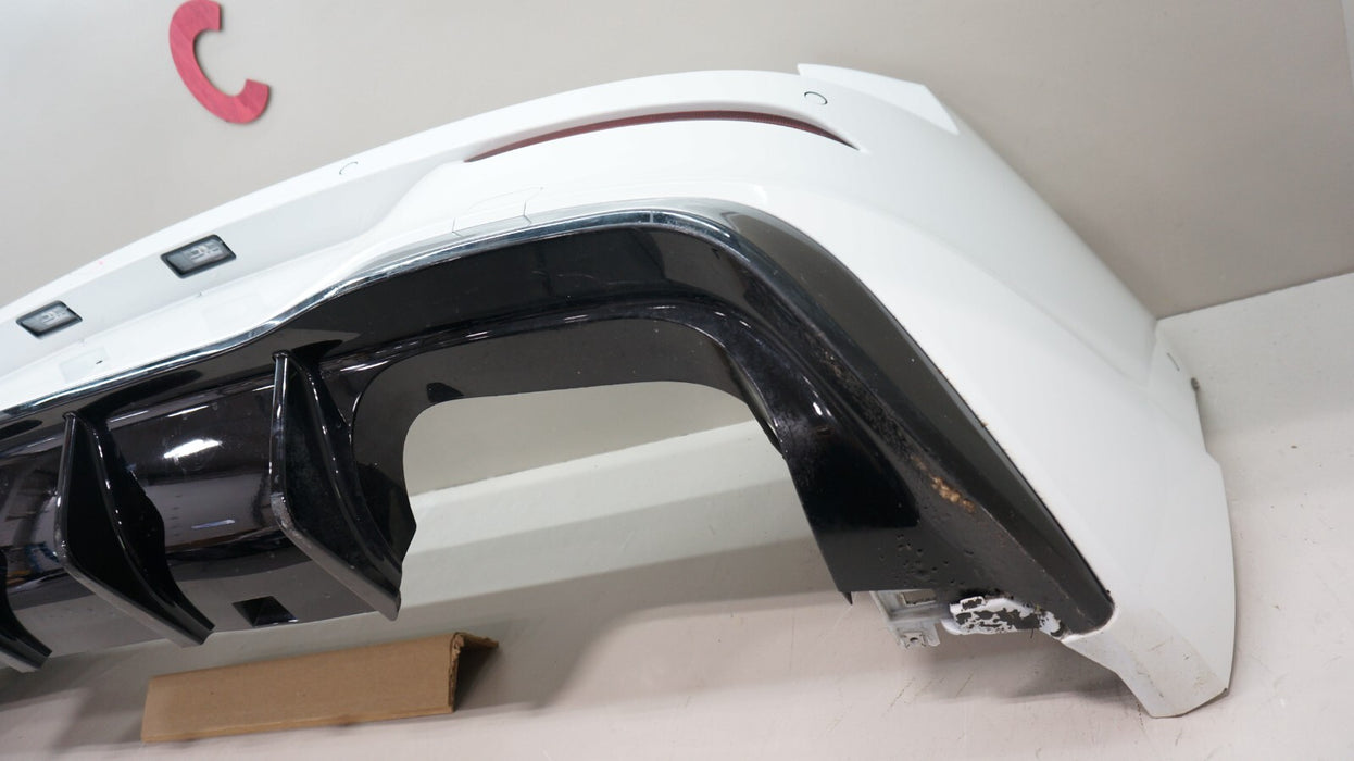 2022-2024 VOLKSWAGEN GTI MK8 R-LINE REAR COMPLETE BUMPER ASSEMBLY COVER OEM