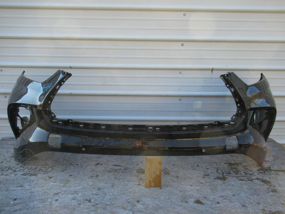 2020 TOYOTA HIGHLANDER FRONT BUMPER COVER PANEL BLACK FACTORY 52119-0E400 OEM