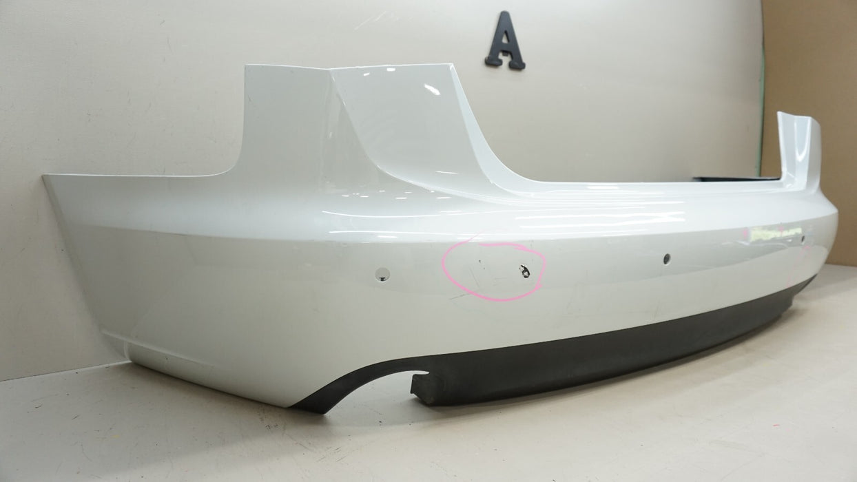 2012-2015 AUDI A6 QUATTRO REAR BUMPER COVER PANEL W/ LOWER VALANCE OEM 4G5807511