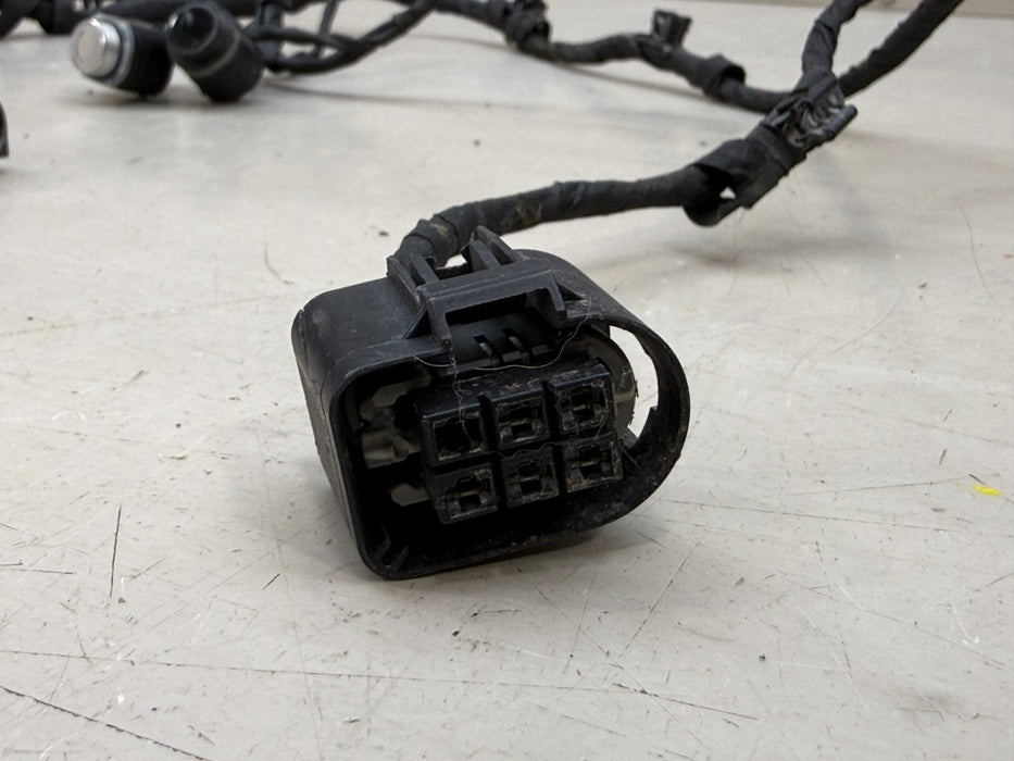2010-2014 ROLLS ROYCE GHOST RR4 FRONT BUMPER PARKING SENSOR WIRING HARNESS OEM