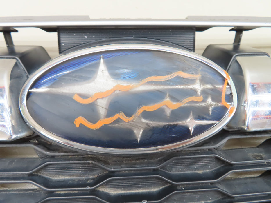 2012-2016 SUBARU IMPREZA FRONT BUMPER PLASTIC COVER GRILL W/ MOLDING TRIM OEM