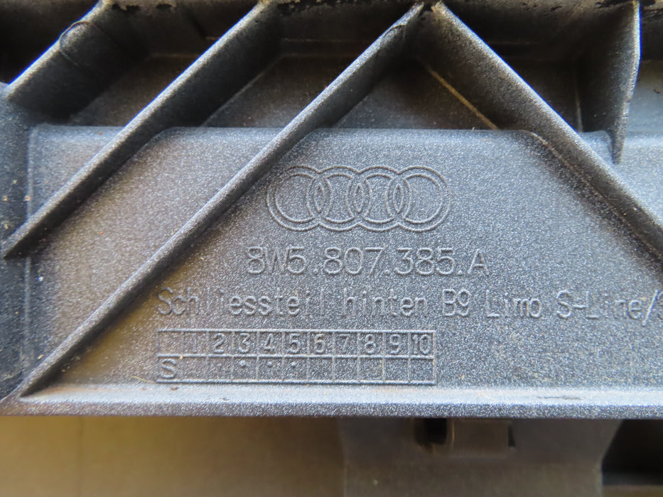 2017 2018 2019 AUDI A4 S4 S-LINE REAR BUMPER COVER OEM