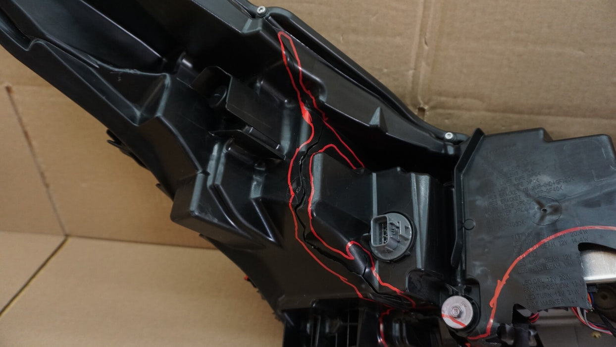 2019-2021 ACURA RDX FRONT LEFT DRIVER SIDE HEADLIGHT HEADLAMP LED PARTS ONLY OEM