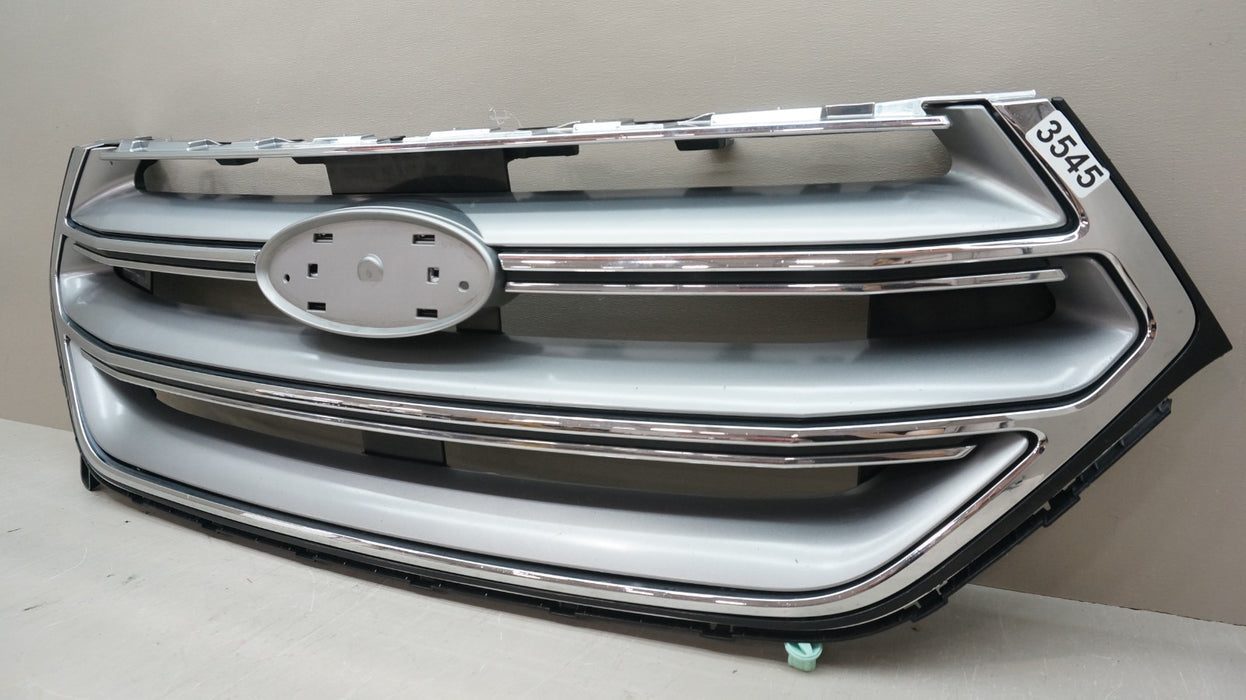 2015-2018 FORD EDGE CHROME FRONT UPPER BUMPER GRILLE GRILL OEM FT4B-8200-AKSM
