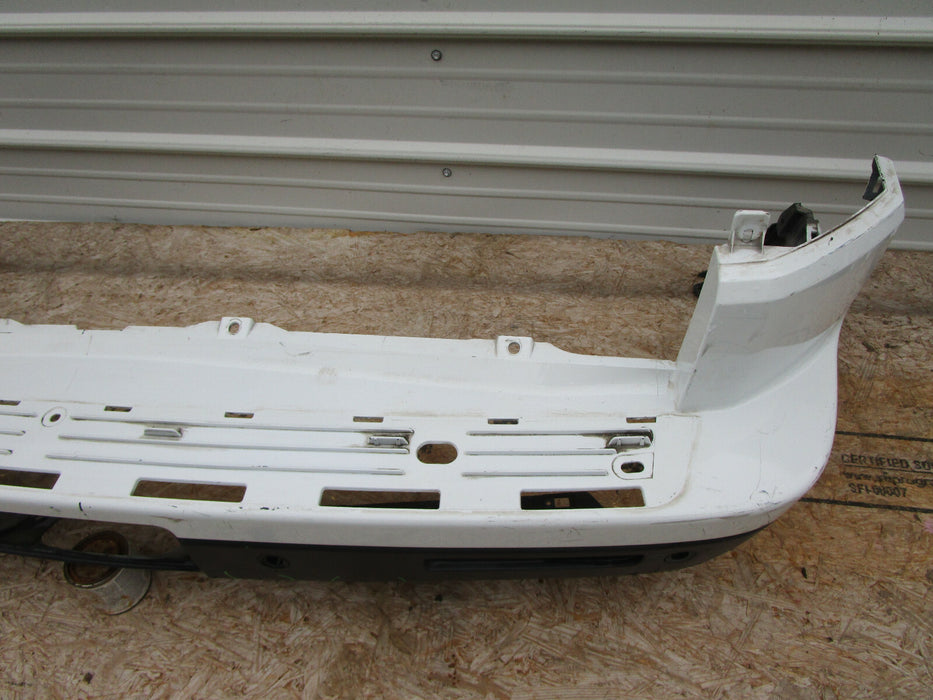 2005 2006 2007 2008 Land Rover LR3 HSE/SE w/Sensor Holes Rear Bumper Cover OEM