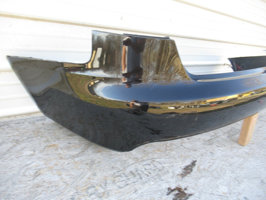 2009-2012 AUDI A4 REAR BUMPER COVER PANEL W/O PARKING SENSOR HOLES PLASTIC OEM