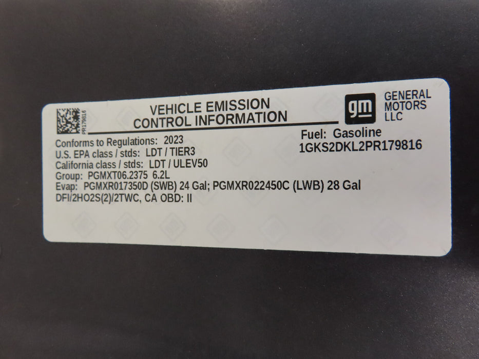 2024 GMC YUKON HOOD BONNET OEM