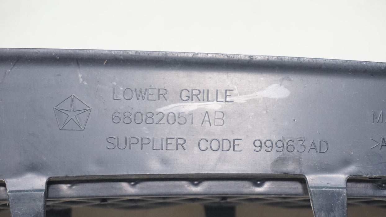 2011-2014  CHRYSLER 200 FRONT LOWER BUMPER GRILLE INSERT OEM 68082051